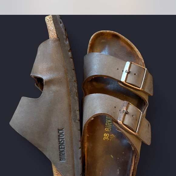 Birkenstock Dark Brown Sandals - Picture 2 of 3